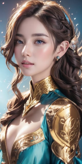 A full body photo of beautiful sexy elf with a realistic Asian skin colour. There are a few small spots or small moles or small warts scattered on the skin of the body. The big breast is very concentrated and firm. She has light makeup on her face, smiles, and has bright eyes. Nice hands, perfect hands, perfect fingers, eyes looking into the camera, random hairstyles and hair accessories, random photo poses, random face shapes, random background field matching with sakura flowing, ultra realitic photo quality, depth of field, clear background, backlight, 32K resolution, BOTTOM VIEW, Dark Elf, ultra light blue eyes, brown mix light gold of hair colour, wearing sexy battle suit, long sharp ear, carry a archer bow on hand