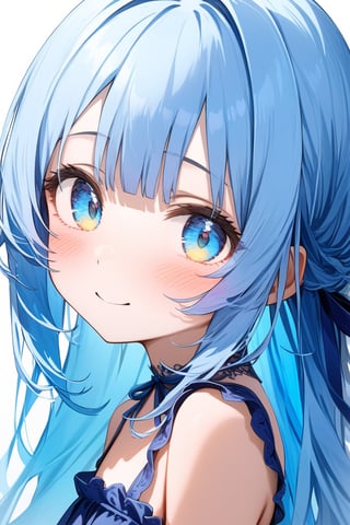 masterpiece, best quality, extremely detailed, (illustration, official art:1.1), 1 girl ,(((( light blue long hair)))), ,(((( light blue long hair)))),light blue hair, , long hair ((blush)) , cute face, big eyes, masterpiece, best quality,(((((a very delicate and beautiful girl))))),Amazing,beautiful detailed eyes,blunt bangs((((little delicate girl)))),(((tareme))),droopy eyes.(true beautiful:1.2), sense of depth,dynamic angle,,,, affectionate smile, (true beautiful:1.2),,(tiny 1girl model:1.2),)(flat chest), masterpiece, best quality, simple background, random hairstyle, 9 girls, character sheet, close-up,Short hair, short hair
