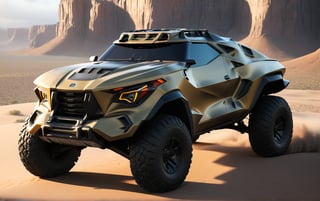 Masterpiece, 4k, High Resolution, Octane Render, Unreal Engine 5, Award Winning, Dramatic Lighting, Intricate, 8k Highly Professional Detail, HDR, Smooth, Sharp Focus, Illustration, Unreal Engine 5, Octane Render, Cinematic Light, dynamic volumetric lighting, Off-road suspension,baja, Armored vehicle,suv, all-terrain vehicle, concept, science fiction, (f150:0.2),oshkosh m-atv jltv,humvee, Knight XV ,future,c_car,JB64,TechStreetwear