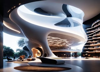 high resolution,MAD Architects,MAD's Curved  Library,