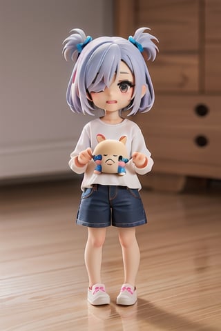 3d,chibi,blind box toy style