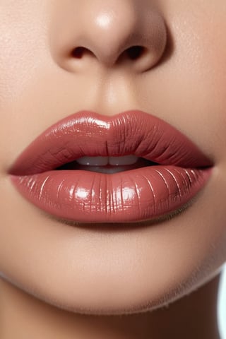 8K, UHD,  macro view, perspective. ultra-detailed, photo-realistic, (female lips:1.1) realistic skin texture and natural skintone, pores, cinematic, crop lips only, beautiful. turquiose lipstick colour