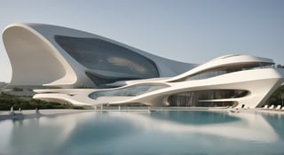 (master piece)(Future zen building), rhombuses facade pattern, zaha hadid, glass windows,carefree,  The ship,concrete,  Atlantis, Round and soft,Nordic,Great nature,elegance,
Future world,ship,rooftop,stretch,harbor
tower,Minimalist succinct style,flyship on sky,Dreamy light and shadow,yanni style,