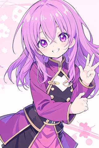 Tsukasa, smiling