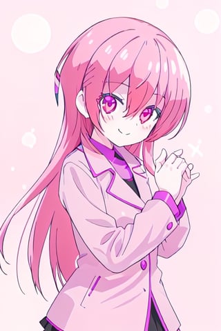 Tsukasa, smiling