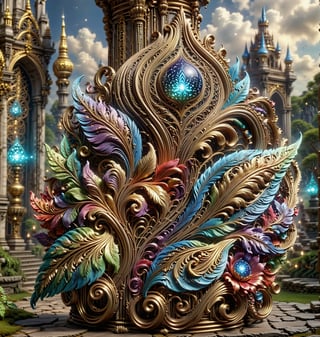 create a unique ornate mix of fantasy