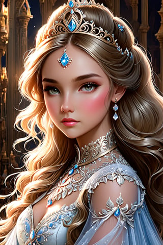 Create an exquisite princess.