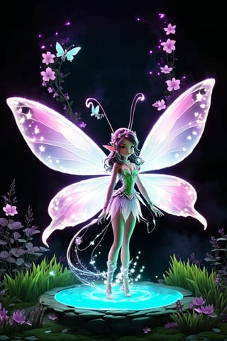 create something epic,scenery,3d toon style,Fairy,BugCraft,tmts,DonMW15pXL,LegendDarkFantasy