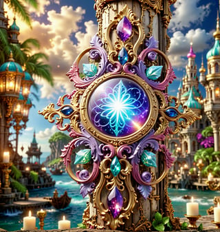 create a unique ornate mix of fantasy