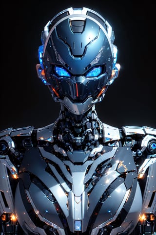 ((high resolution)), ((8K)), ((incredibly absurdres)), break. (super detailed metallic skin), (an extremely delicate and beautiful:1.3), break, ((1robot:1.5)), ((slender body)), (medium breasts), (beautiful hand), ((metallic body:1.3)), ((cyber helmet with full-face mask:1.4)), break. ((no hair:1.3)) , (blue glowing lines on one's body:1.2), break. ((intricate internal structure)), ((brighten parts:1.5)), break. ((robotic face:1.2)), (robotic arms), (robotic legs), (robotic hands), ((robotic joint:1.2)), (Cinematic angle), (ultra-fine quality), (masterpiece), (best quality), (incredibly absurdres), (highly detailed), high res, high detail eyes, high detail background, sharp focus, (photon mapping, radiosity, physically-based rendering, automatic white balance), masterpiece, best quality, ((Mecha body)), furure_urban, incredibly absurdres, science fiction, Fire Angel Mecha, Mecha,Mecha,Red mecha