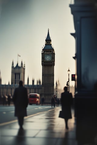 ultra realistic image, london, 1930 year,  big ben at distance, delicate detailing,subtle texture,soft-focus effect,soft shadows,minimalist aesthetic,gentle illumination,elegant simplicity,serene composition timeless appeal,visual softness,extremely high quality high detail RAW color photo,professional lighting,sophisticated color grading,sharp focus,soft bokeh,striking contrast,dramatic flair,depth of field,seamless blend of colors,CGI digital painting,cinematic still 35mm,CineStill 50D,800T,natural lighting,shallow depth of field,crisp details,hbo netflix film color LUT,32K,UHD,HDR,film light,panoramic shot,breathtaking,hyper-realistic,ultra-realism,high-speed photography,perfect contrast,award-winning phography,directed by lars von trie ,greg rutkowski,vintage_p_style