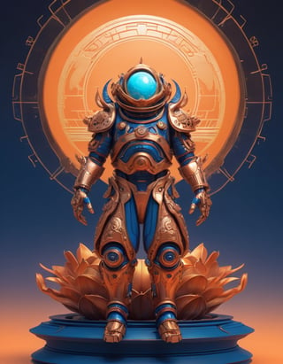 a beautiful rendition of astronaut,insanely detailed and intricate,copper  ratio,hypermaximalist,matte,cinematic,James  froud,ross tran,,LuxTechAI ,,monster ,TransformersStyle 
Budha lotus pose barong goodness good  icon  samurai blue marine orange sun set
