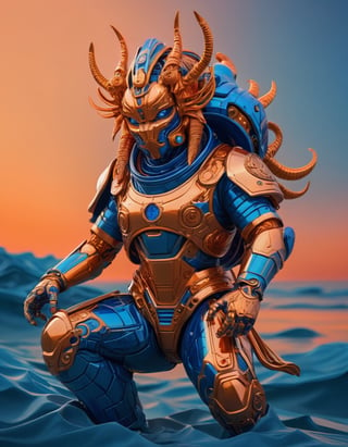 a beautiful rendition of astronaut,insanely detailed and intricate,copper  ratio,hypermaximalist,matte,cinematic,James  froud,ross tran,,LuxTechAI ,,monster ,TransformersStyle 
Budha lotus pose barong goodness good  icon  samurai blue marine orange sun set
