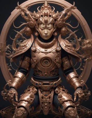 a beautiful rendition of astronaut,insanely detailed and intricate,copper  ratio,hypermaximalist,matte,cinematic,James  froud,ross tran,,LuxTechAI ,,monster ,TransformersStyle 
Budha lotus pose barong goodness good  icon  samurai