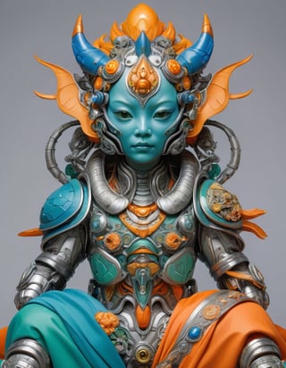 a beautiful rendition of astronaut,insanely detailed and intricate]silver   ratio,hypermaximalist,matte,cinematic,James  froud,ross tran,,LuxTechAI ,,monster ,TransformersStyle 
Budha lotus pose barong goodness good  icon  samurai green orange and
 blue marine yellow 