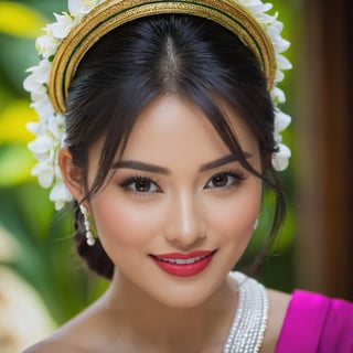 Portrait of a beuatiful Thai Girl.