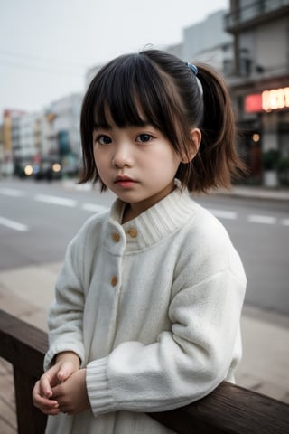 little korean girl By David Dubnitskiy,