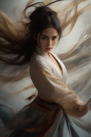 (RAW, Masterpiece, Best Quality, Photorealistic, HD, 8K), 1girl, 21 years old, black hair, long hair, hair blowing in the wind, traditional Chinese hairstyle, Jin Yong martial arts, solo, hair accessories, pink lips. Long eyelashes, correct human body structure, standard female figure, thin, fairy temperament, (light blue thin and transparent clothes:1.2), bellyband, (naked:1.4), perfect of pussy, loose hair, very bright big eyes, fine hair, large pores , medium breasts, navel, ponytail, arms, outdoors, Chinese sword, ancient city street with pedestrians, bun, holding weapon, uncensored, single bun, arms extended, realistic, waterfall, girl swinging sword, martial arts moves, sword fighting moves, jumping , lunge, stand independently, movements clearly visible. Large wide angle lens, movie lens, real photo, Chinese landscape painting scenery, blurred background. Full body photos, chinkstyle, ink painting,jianxian,( see_through light blue skirt:1.2),xuer extravagant gown,Koi,xuer martial arts,xuer Lotus leaf. (nipples:1.5, (pussy:1.5)