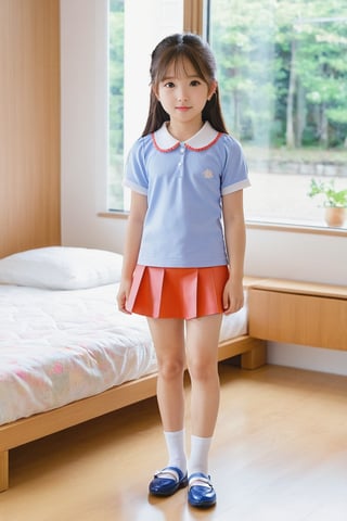 nsfw,nipples,pubic hair,((傑作)), ((最高品質)), ((超詳細)), 8歳,かわいい小さな女の子,((( 平らな胸)))、ヌード、トップレス, ((シンプルな白い背景))、ベビーフェイス ,足を開いている、ハーフアップ,ピンク色の乳首,小さめの乳首,ブロンド,長い髪,ポニーテール,,ヌード, 恥ずかしそうな顔,室内,寝室,ベッドの上,仰向けに寝ている,素足,白い肌, 軽い笑顔,白い肌,衣装を着ていない,Ayano,better_hands,Yor Forger,AIDA_LoRA_valenss,Niji,More Reasonable Details、maisie girl, 12 years old very young Tween girl In leichten Textil kleidung gehüllt, enthüllt die Transparenz und zeigt zaghaft die aufkeimende Weiblichkeit, während die sanften Rundungen behutsam betont werden. Full body view, By David Dubnitskiy