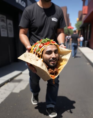 walking taco