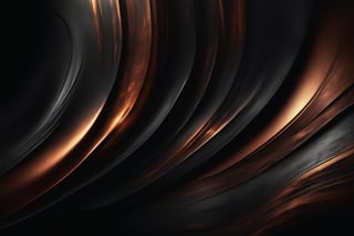 Wallpaper abstract cosmic dark color underexposed gradient brushed stripes of different width,  texture slight diagonal black and deep copper black, dark background, corner side enlighten, quality resolution,FuturEvoLabTattoo,DonMB4nsh33XL