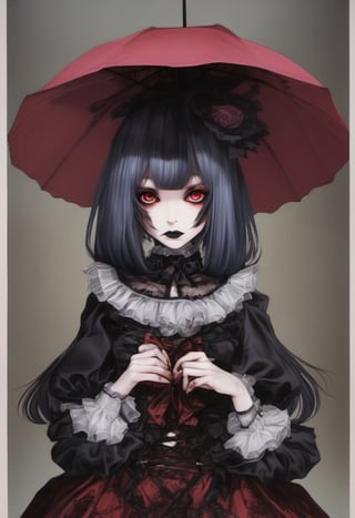 Kasho Takabatake, full color, Japan Underground, Sideshow tent, Marionette, Gothic Lolita, Gothic Horror