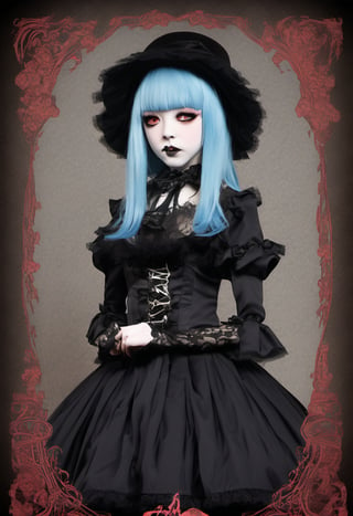 Kasho Takabatake, full color, Japan Underground, Sideshow tent, Marionette, Gothic Lolita, Gothic Horror