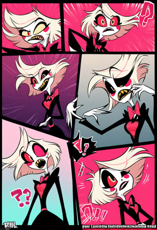 (?!-Panel Comic)(Part 1 above, Part 2 below). Hazbin Hotel. Popular characters all cast. ,LegendDarkFantasy