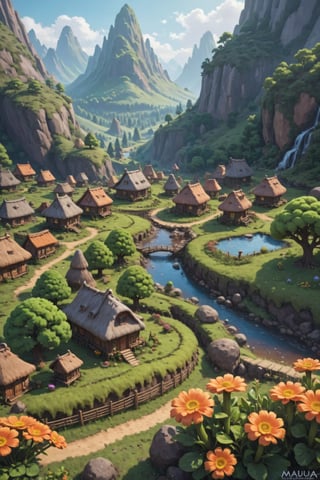 *snoo* *village* novuschroma46 style alienlandscapeslora maidrauh_2