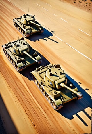 war military tanks, ww2, stylish, dynamic view, by James Gurney abstract, Hard shadows, 