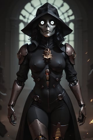 score_9, score_8_up, score_7_up, masterpiece, 8k, photorealistic, plague doctor, cyborg,DonMCyb3rN3cr0XL,occultist