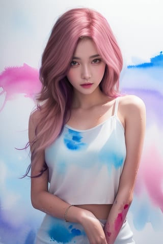 pink hair