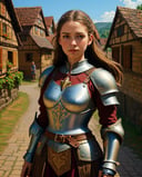 best quality,masterpiece,highly detailed,ultra-detailed, <lora:neg4all_bdsqlsz_V3.5:-1>,1girl, (Jousting armor),An armor made of heavily reinforced plate armor for jousting (medieval  Germany village market), <lora:de-anime-er_v10:-0.2>  <lora:German_architecture_last:1> <lora:medieval_last:1> <lora:Flat_Design_last:1>  <lora:disarrayhair_last:2> <lora:soft_last:0.75>, extremely detailed eyes, fantastic details full face, mouth, trending on artstation, pixiv, cgsociety, hyperdetailed Unreal Engine 4k 8k ultra HD,, Portrait Photography Style, expressive, emotive, intimate, by Annie Leibovitz, Richard Avedon, Steve McCurry
