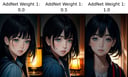 1girl, close shot, portrait, (incandescent lighting from bottom-right:0.97),
