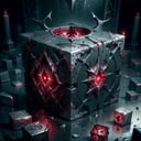 <lora:VampiricTech-20:0.8>, vamptech, blood, vampiric ,cube