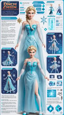 (Dutch angle:1.3), (ActionFigureQuiron style), solo, Elsa (Frozen): Elsa's flowing ice-blue dress, long blonde braid, and icy powers make her a popular choice for cosplayers, especially at conventions and events., box art, inside gift box,action figure box, weapon, no humans, (reference sheet:1.4), power armor, concept art,<lora:quiron_ActionFigure_v2_lora:0.47>