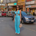 (inst4 style:1.2), best quality, 8K, HDR, highres, blurry background, bokeh:1.3, professional photography, girl named azra, turkish beauty, long dark brown hair, beautiful brown eyes, huge boobs, Wearing a modern turquoise jumpsuit and oversized retro sunglasses, she captures the vibrant street art of Istanbul's creative districts, high detailed skin, detailed skin, detailed mystical face, (detailed eyes), (detailed facial features), beautiful and clear eyes, detailed eye pupil)art by Rinko Kawauchi::2, analog film, super detail, dreamy lofiphotography, shot by Fujifilm XT-4  <lora:influencerai:0.85> <lora:offset_0.2:1> <lora:negativeXL:1> <lora:RealFeet_xl_v1:0.54>