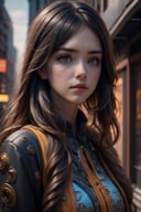 Very beautiful close up portrait of 1 girl, cyberpunk, windblown long hair, detailed face, spotlight, steampunk city, multi colored, hyperrealistic, 32k, epic ambient light, octane render,intricate details, fairy tale, tattooed skin,cute top,fashion outfit, intricate art pattern,photorealistic, photograph, 35mm, hyperrealistic, fantasy,64K,HDR,DEVIANART 3D, extreme detail,full body,very detailed,hyper detailed,cell shaded,realistic large anime eyes,ultra detailed,soft lighting,long shot,highly detailed,cinematic composition,intricate concept art,16k,intense shadows,sharp focus,ultra cinematic shot Blackmagic Studio Camera RAW,quality,epic,ray tracing,beautiful,elegant,8k,very high intricate details,romantic,redshift style,realistic shaders effects,designer by Acad88,