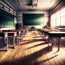 (masterpiece, high quality:1.5), 64K, HDR, Unity 64K Wallpaper, Best Quality, RAW, Masterpiece, Super Fine Photography, Best Quality, Super High Resolution, Super Detailed, Beautiful and Aesthetic, Beautiful, by FuturEvoLab, 
((Japanese classrooms)), ((school classrooms)), students attending classes, gorgeous, ((depth of field)), 