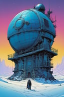 Astronomical observatory, Dystopian, forged by Blizzard entertainment, 