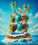 (Masterpiece,  best quality:1.3),  highly detailed,  fantasy,  8k,  sweetscape, dynamic,  cinematic,  ultra-detailed,  sweets, (syrup),  fantasy,  gorgeous,  digital illustration,  beautiful composition,  intricate details,  highly detailed,  volumetric lighting,  tropical cake,  wave,  ocean,  (piping),  miniature scale cocktail drink,  sugar,  natural lighting,  beautiful,  dripping,  glitter,  simple background,  ocean backdrop,  palm tree,  umbrella,  miniature scale beach party,  table,  beach chair,  tiki bar,  pool,  (water,  splashing,  splash),  (no humans),  shimmer,  (glaze),  drizzle,  beautiful,  (shiny:1.2),  various colors,  bloom:0.4,  extremely detailed,  gradients), more detail XL,<lora:EMS-61413-EMS:0.300000>,<lora:EMS-169676-EMS:0.800000>