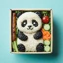 a styr <lora:styr2:0.5> panda, box lunch