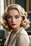 (best quality, hyper-realism, 16k, highly detailed, high-resolution), (stunning portrait:1.5), (beautiful blonde woman:1.4), (reminiscent of classic Hollywood glamour:1.4), (Grace Kelly's elegance in a modern setting:1.3), (timeless fashion:1.2), (soft waves in her hair:1.3), (subtle sophisticated makeup look:1.4), (enhancing her natural beauty:1.3), (medium is photo8:1.2), (capturing modern elegance:1.3), (focus on 16k imagery:1.4)