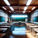 (masterpiece, high quality:1.5), 64K, HDR, Unity 64K Wallpaper, Best Quality, RAW, Masterpiece, Super Fine Photography, Best Quality, Super High Resolution, Super Detailed, Beautiful and Aesthetic, Beautiful, by FuturEvoLab, ((Japanese classrooms)), ((school classrooms)), students attending classes, gorgeous, ((depth of field)),