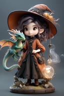 Witch,  Tiny dragon familiar,  full body,  1girl ((best quality)),  ((masterpiece)),  PetDragon2024xl,<lora:EMS-278005-EMS:0.800000>