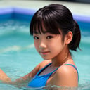 (masterpiece:1.3), HD quality, HD, HQ, 4K, profile of beautiful (AIDA_LoRA_MomoS:1.06) <lora:AIDA_LoRA_MomoS:0.74> in a blue swimsuit in swimming pool, water, wet, little asian girl, pretty face, naughty, funny, happy, playful, intimate, dramatic, studio photo, studio photo, kkw-ph1, hdr, f1.5, (colorful:1.1)