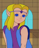 score_9, score_8_up, score_7_up, score_6_up, score_5_up, score_4_up, source_cartoon, indoors, 2D, flat shading, flat color, jaggy lines, 1girl, blonde hair, pointy ears, blue eyes, solo, long hair, smile, princess zelda, closed mouth, sidelocks, sleeveless, tiara, circlet, blue vest, (looking at viewer:1.4) <lora:cdi_pdxl_:1> 
