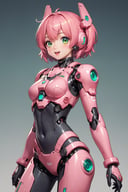 score_9, score_8_up, score_7_up, score_6_up, score_5_up, score_4_up, 
Source_Anime, Source_Japanese anime, Source_Pro anime, 
1girl, solo, ovely mecha girl, futuristic cute suit, neon pink and green accents, joyful expression, petite build, lively urban scene, soft and shiny hair, detailed accessories, FuturEvoLab-lora-mecha, 