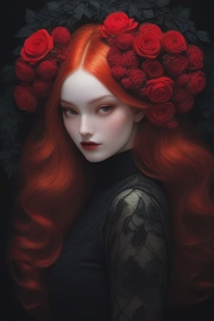 Create a story about a mysterious figure known only as "The Florist," who is recognized by their signature red hair and the exquisite floral arrangements they leave at the scenes of their secretive endeavors. This enigmatic character operates under the veil of night, their face never seen, adding to the growing legend that surrounds them. As the town whispers about the true identity of The Florist, one local decides to unravel the mystery, only to find that the truth is more beautiful and complicated than they ever imagined.
