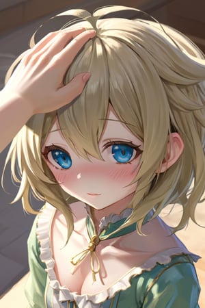 Highly detailed, High Quality, Masterpiece, beautiful, IncrsXLHeadpatPOV, pov, headpat, 1girl
